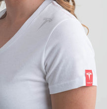 Load image into Gallery viewer, Women's Tesla Emblem V-Neck
