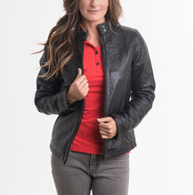 Load image into Gallery viewer, Women's Modena Leather Jacket